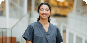 Female Healthcare Professional Smiling